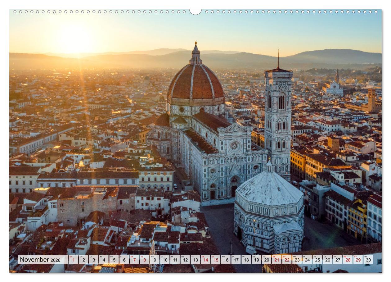 Beispielinhalt (Bild) Toskana - Emotionen aus dem Bel Paese (Wandkalender 2026 DIN A2 quer), CALVENDO Monatskalender