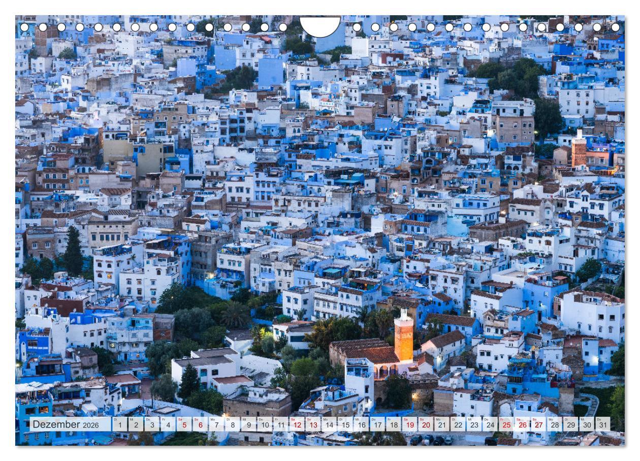 Beispielinhalt (Bild) Marokko - Wahrzeichen und Kultur (Wandkalender 2026 DIN A4 quer), CALVENDO Monatskalender