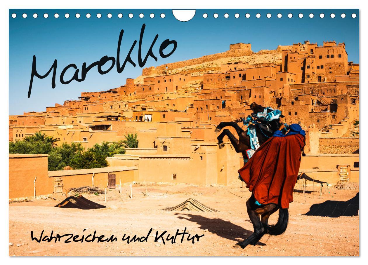 Vorderes Coverbild Marokko - Wahrzeichen und Kultur (Wandkalender 2026 DIN A4 quer), CALVENDO Monatskalender