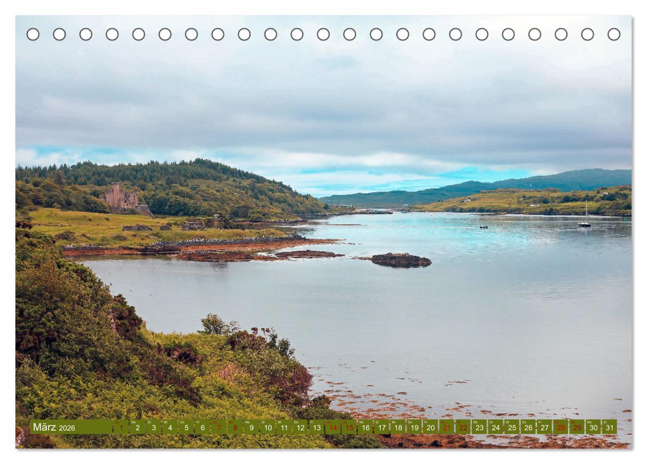 Beispielinhalt (Bild) Trauminsel Skye (Tischkalender 2026 DIN A5 quer), CALVENDO Monatskalender
