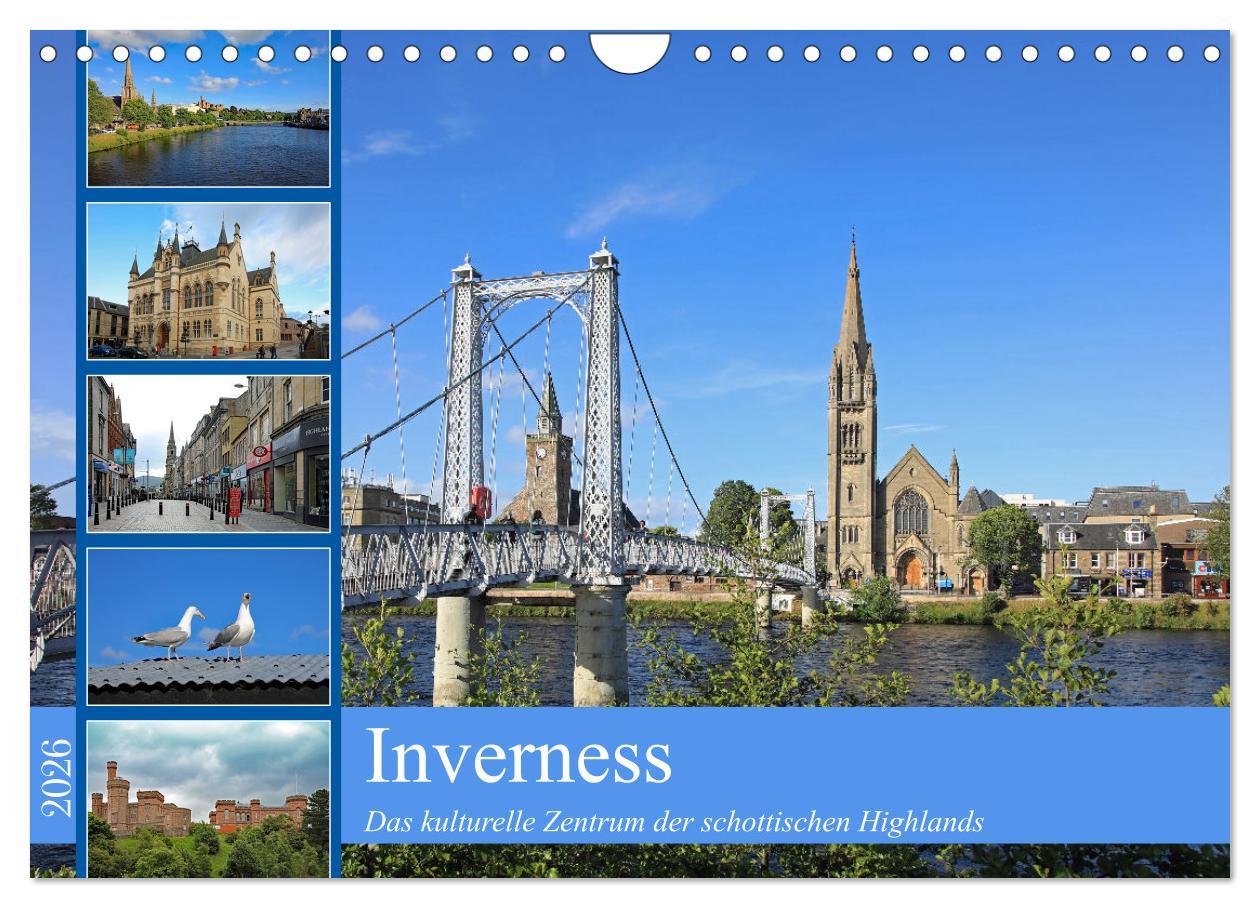 Vorderes Coverbild Inverness (Wandkalender 2026 DIN A4 quer), CALVENDO Monatskalender