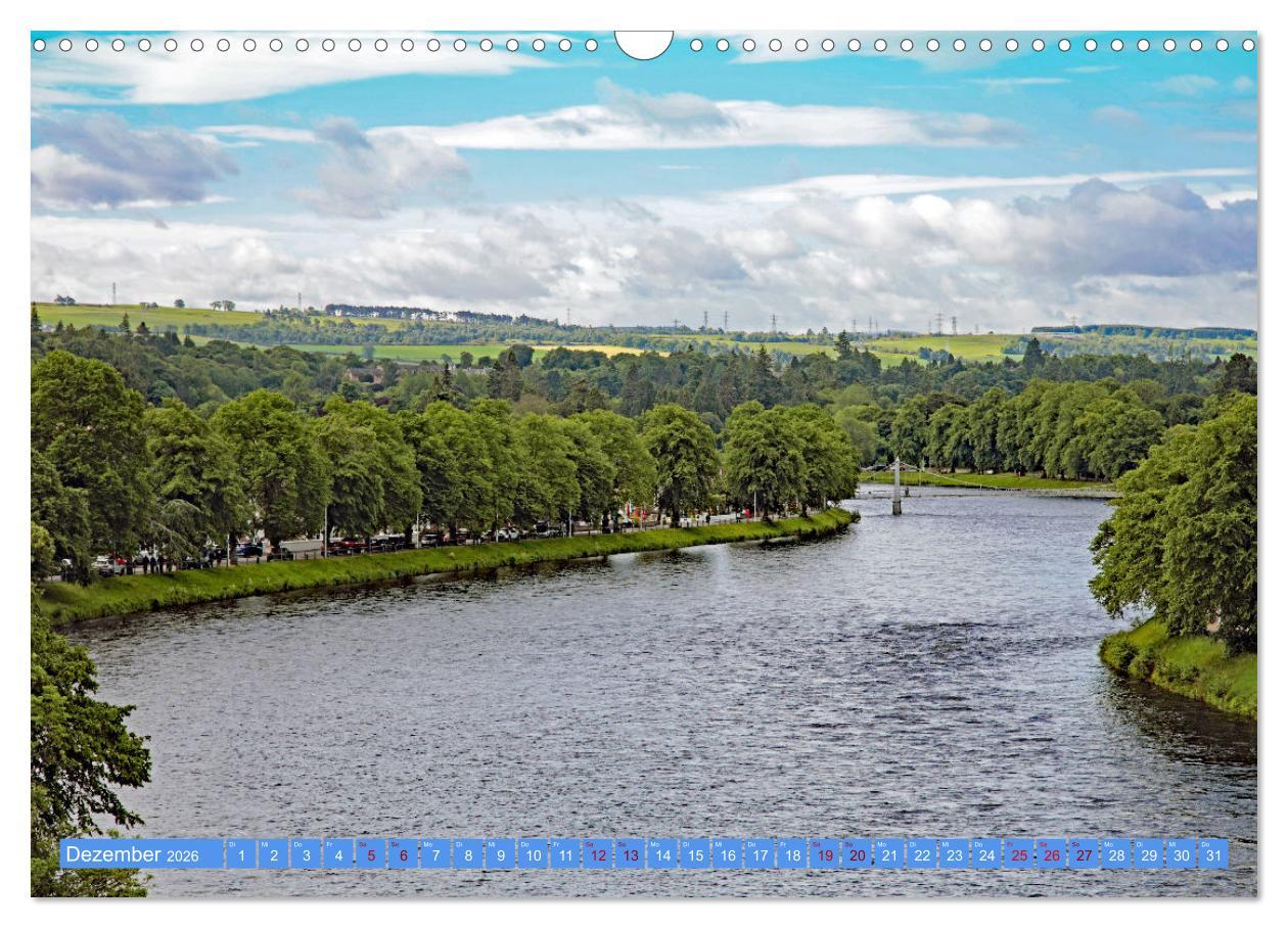Beispielinhalt (Bild) Inverness (Wandkalender 2026 DIN A3 quer), CALVENDO Monatskalender