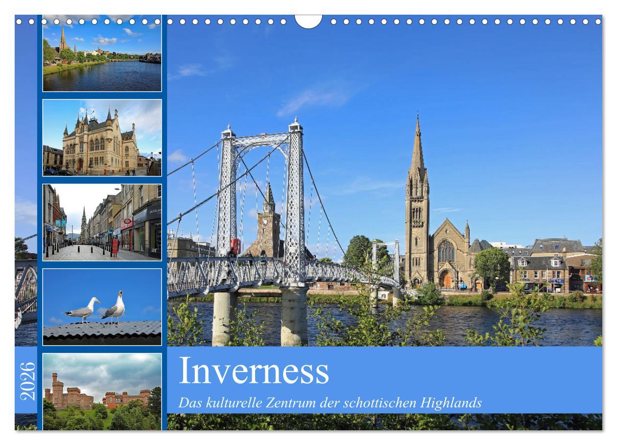 Vorderes Coverbild Inverness (Wandkalender 2026 DIN A3 quer), CALVENDO Monatskalender