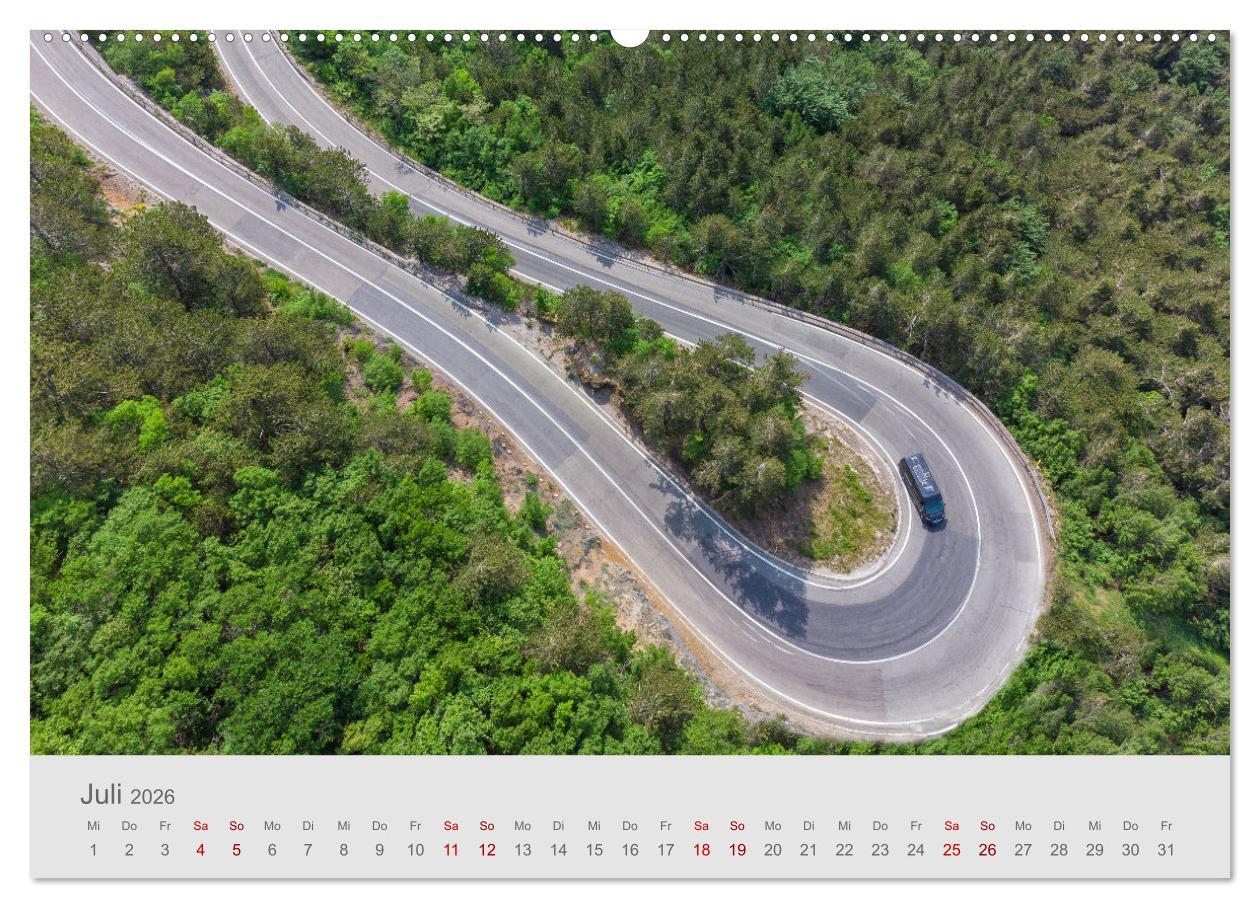 Beispielinhalt (Bild) Abenteuer Camping in Kroatien (hochwertiger Premium Wandkalender 2026 DIN A2 quer), Kunstdruck in Hochglanz