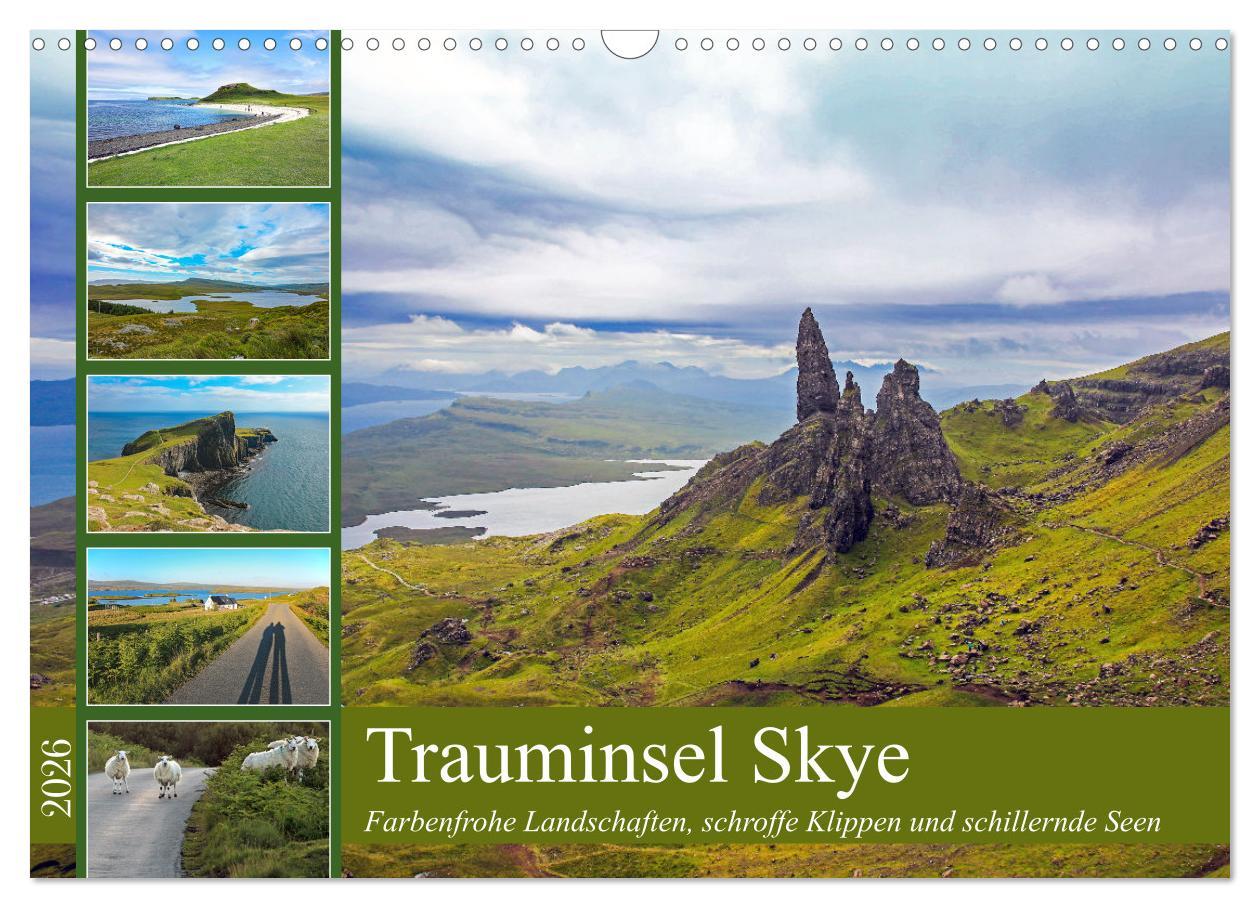 Vorderes Coverbild Trauminsel Skye (Wandkalender 2026 DIN A3 quer), CALVENDO Monatskalender