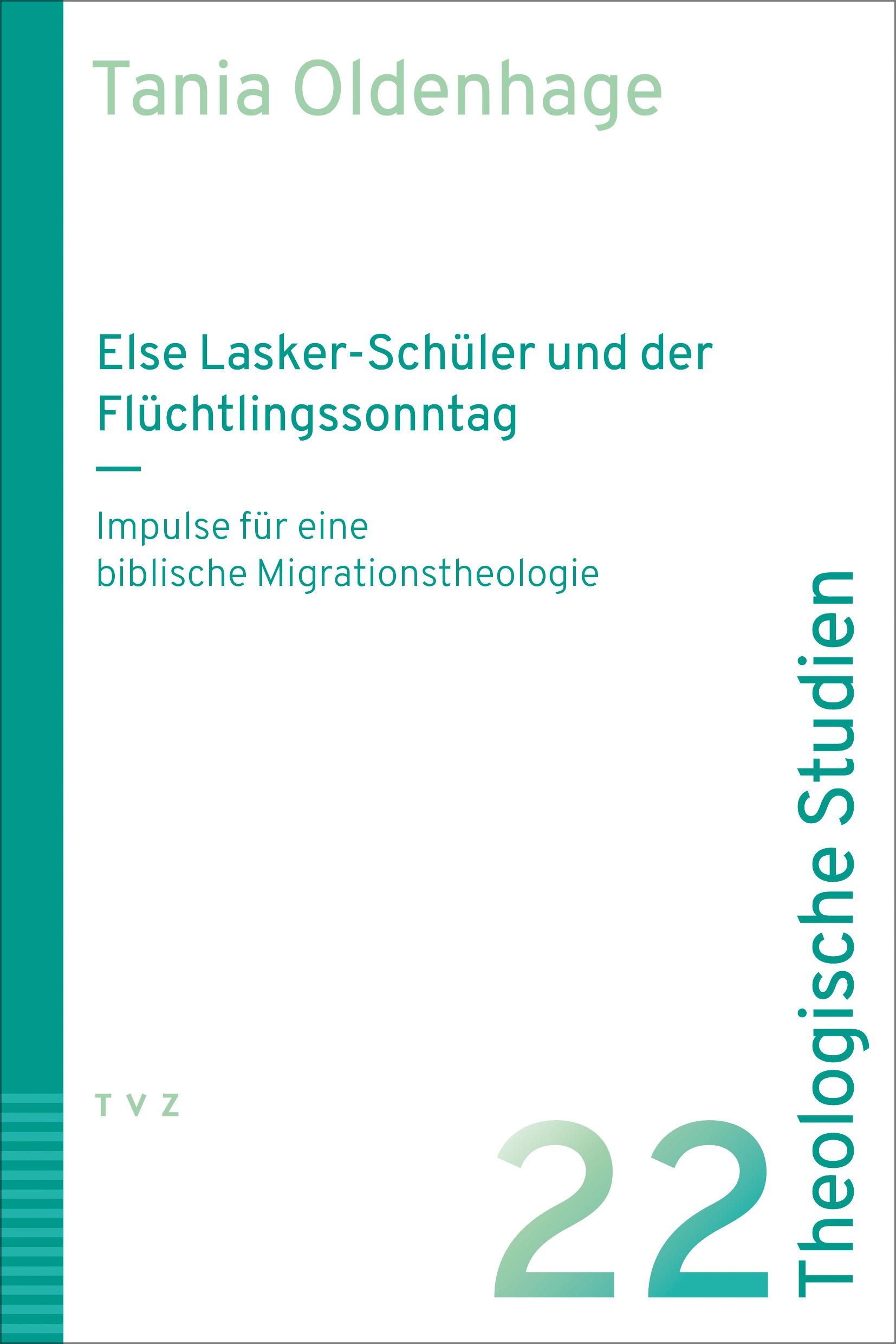 Vorderes Coverbild Else Lasker-Schüler und der Flüchtlingssonntag