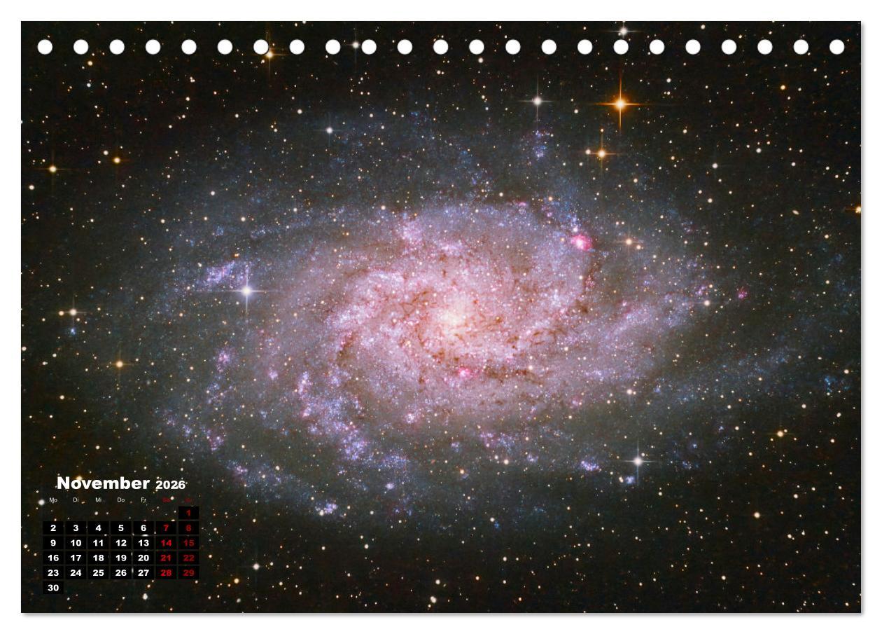 Beispielinhalt (Bild) Inseln aus Licht (Tischkalender 2026 DIN A5 quer), CALVENDO Monatskalender