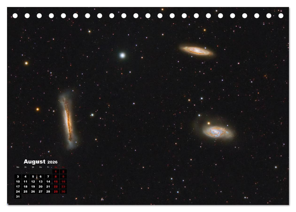 Beispielinhalt (Bild) Inseln aus Licht (Tischkalender 2026 DIN A5 quer), CALVENDO Monatskalender