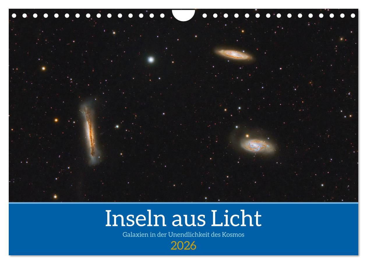 Vorderes Coverbild Inseln aus Licht (Wandkalender 2026 DIN A4 quer), CALVENDO Monatskalender