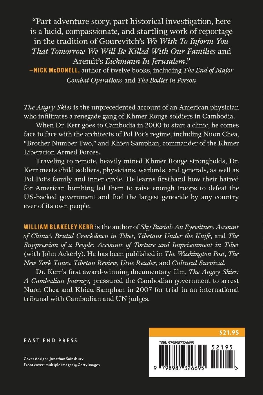 Rückseitencover The Angry Skies