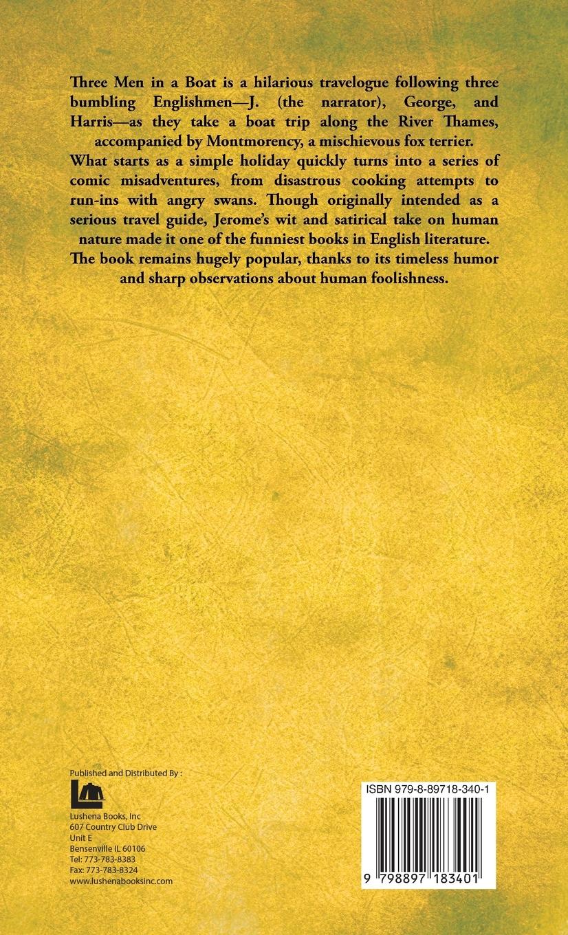 Rückseitencover Three Men in a Boat