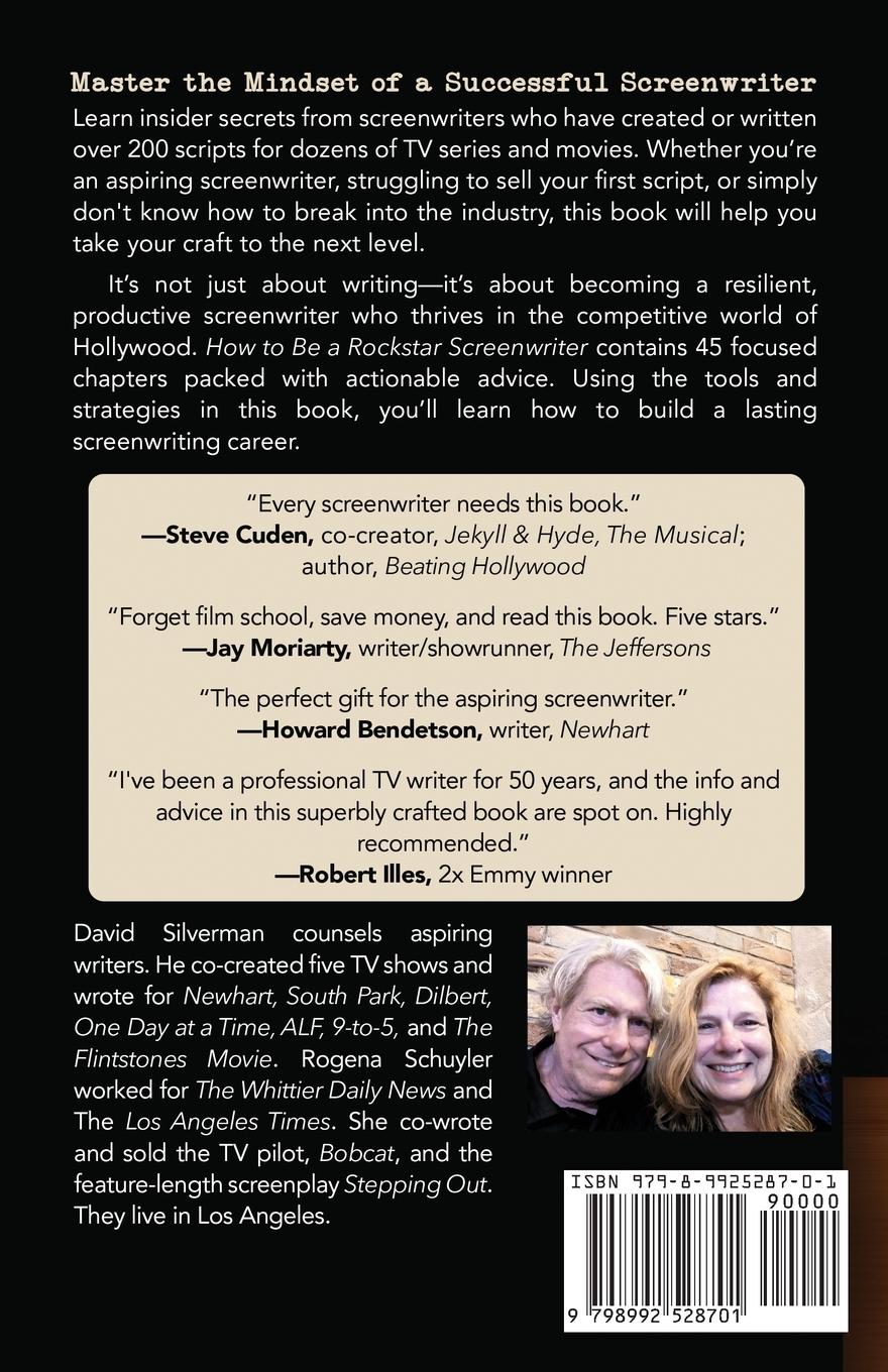 Rückseitencover How to Be a Rockstar Screenwriter (or at least pay the bills)