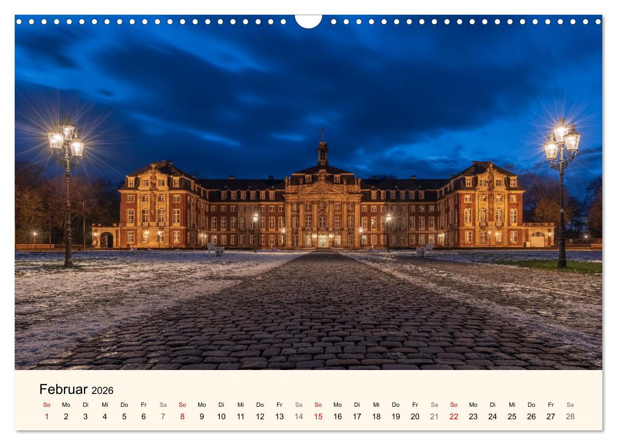 Beispielinhalt (Bild) Schlösser und Burgen in NRW (Wandkalender 2026 DIN A3 quer), CALVENDO Monatskalender