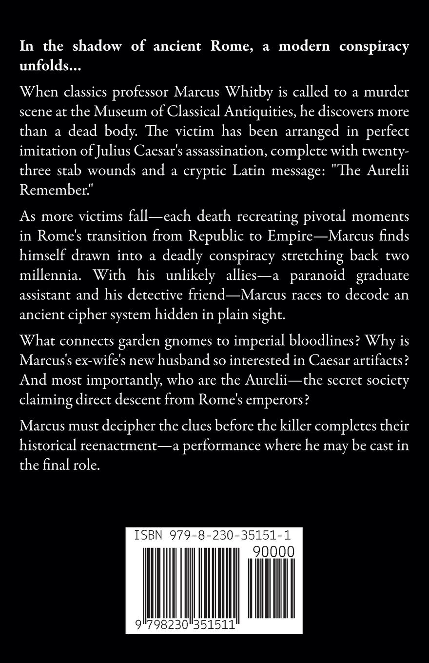 Rückseitencover The Emperor's Cipher