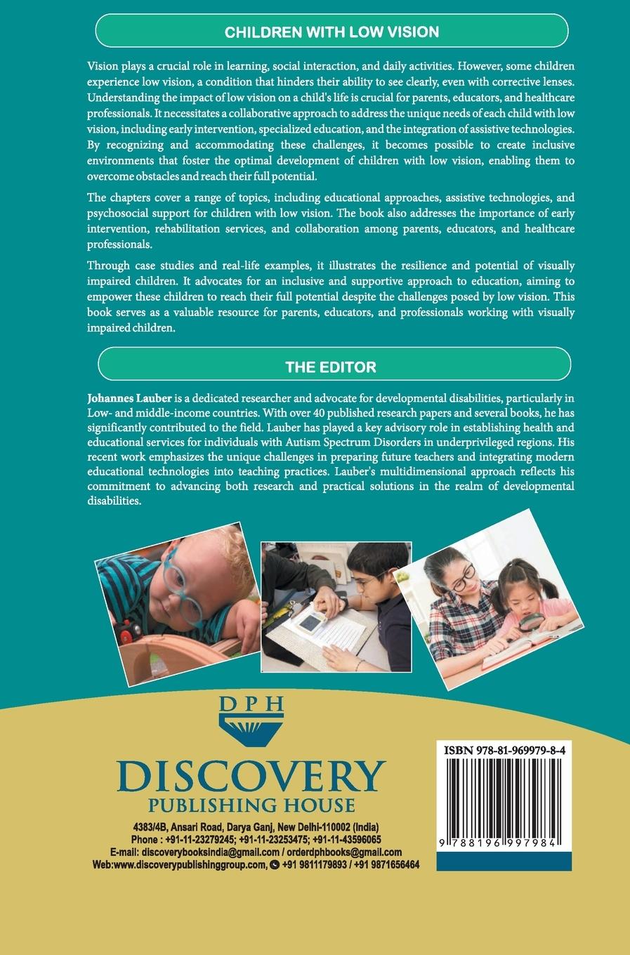 Rückseitencover Children with Low Vision