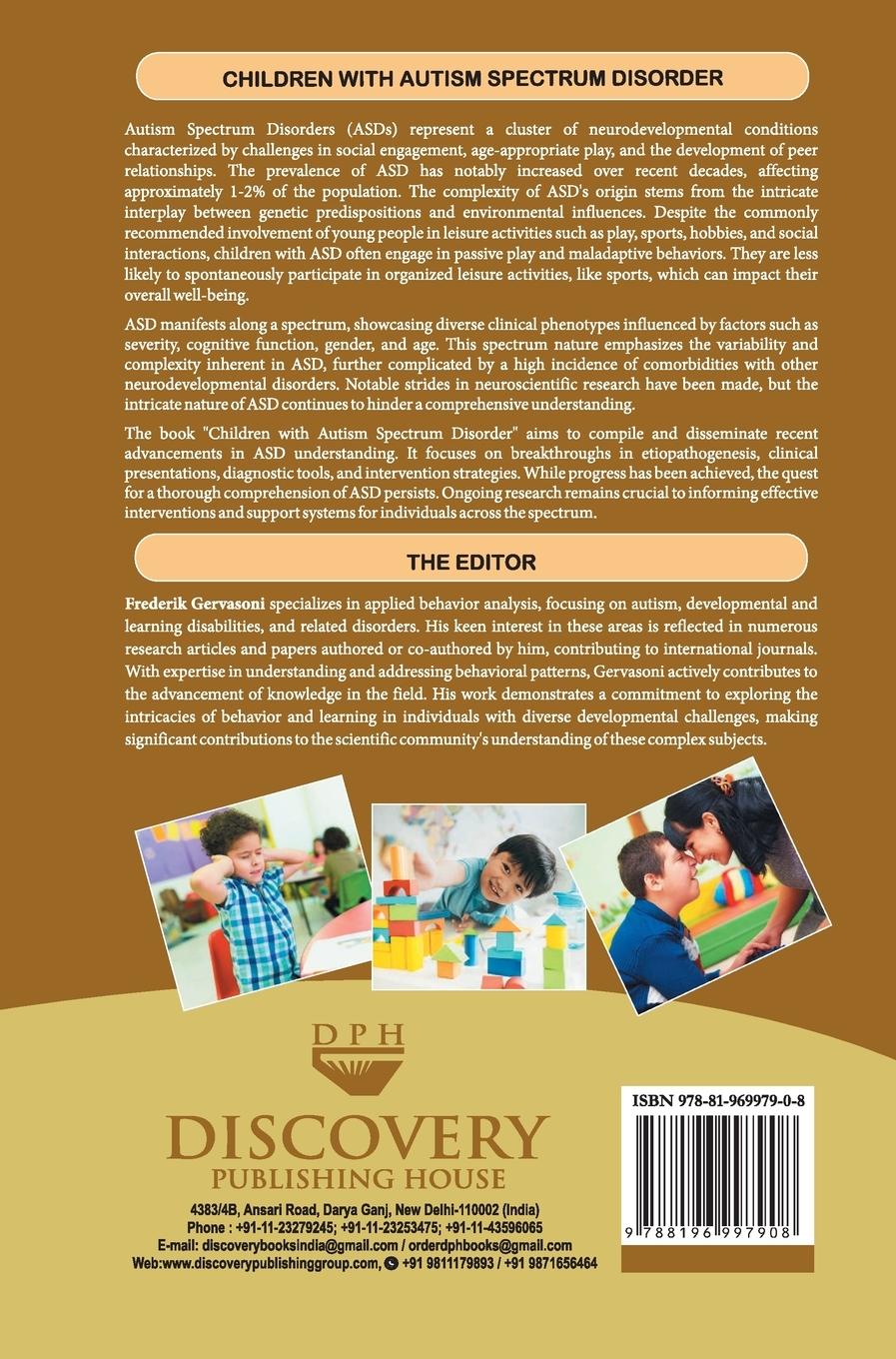 Rückseitencover Children with Autism Spectrum Disorder