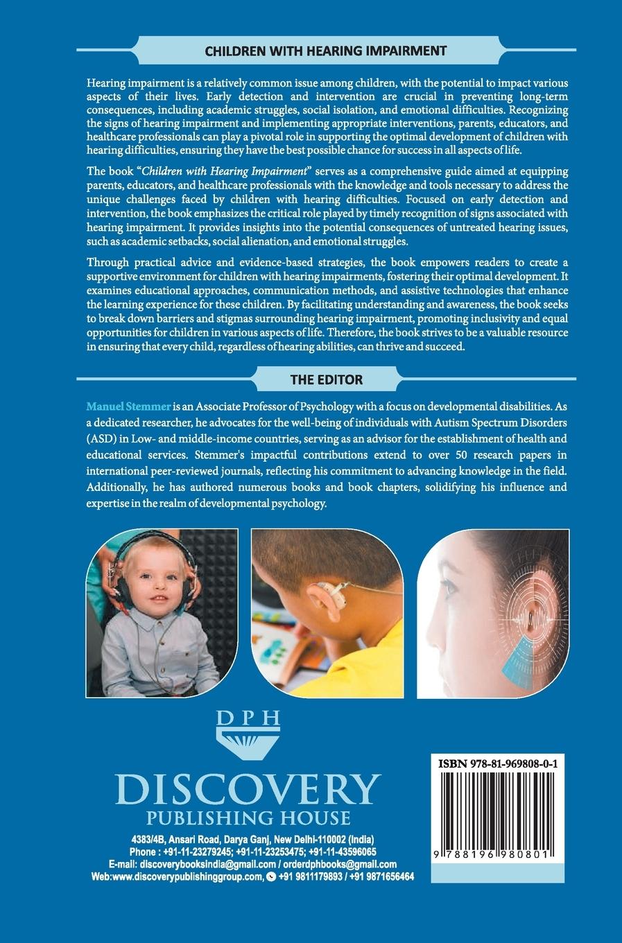 Rückseitencover Children with Hearing Impairment