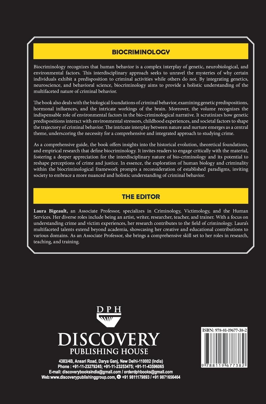 Rückseitencover Biocriminology