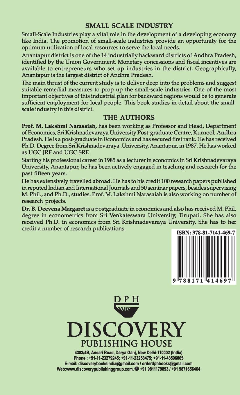 Rückseitencover Small Scale Industry