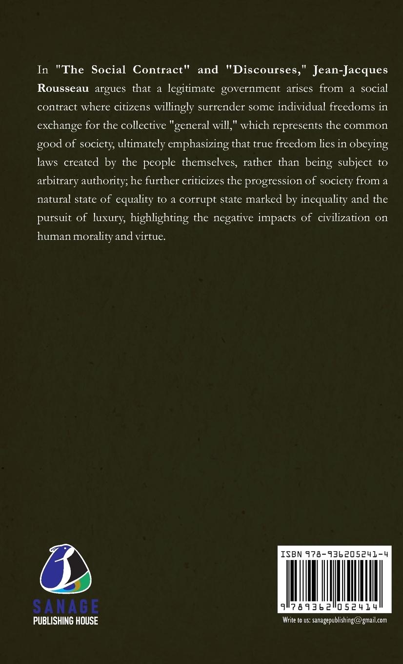 Rückseitencover The Social Contract & Discourses -  [DELUXE HARDCOVER EDITION]