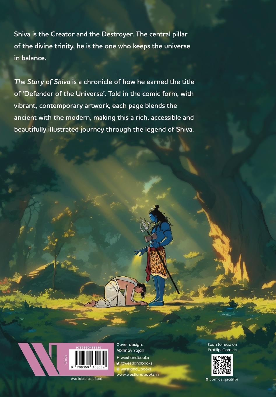 Rückseitencover The Story of Shiva