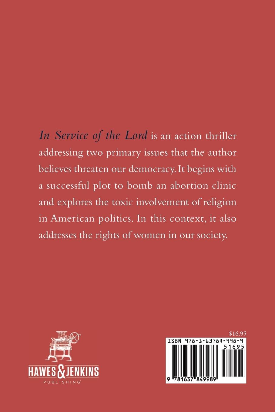 Rückseitencover In Service of the Lord