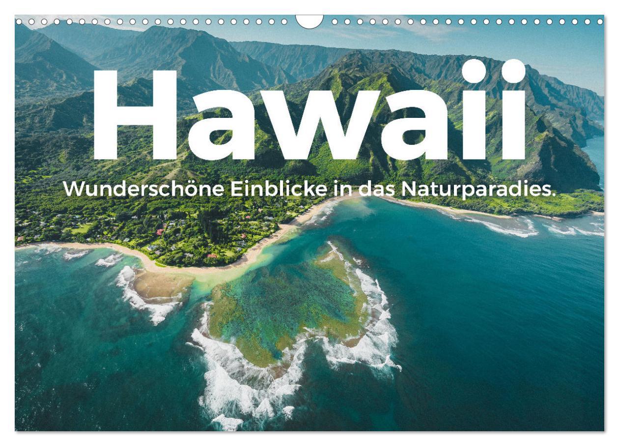 Vorderes Coverbild Hawaii - Wunderschöne Einblicke in das Naturparadies. (Wandkalender 2026 DIN A3 quer), CALVENDO Monatskalender