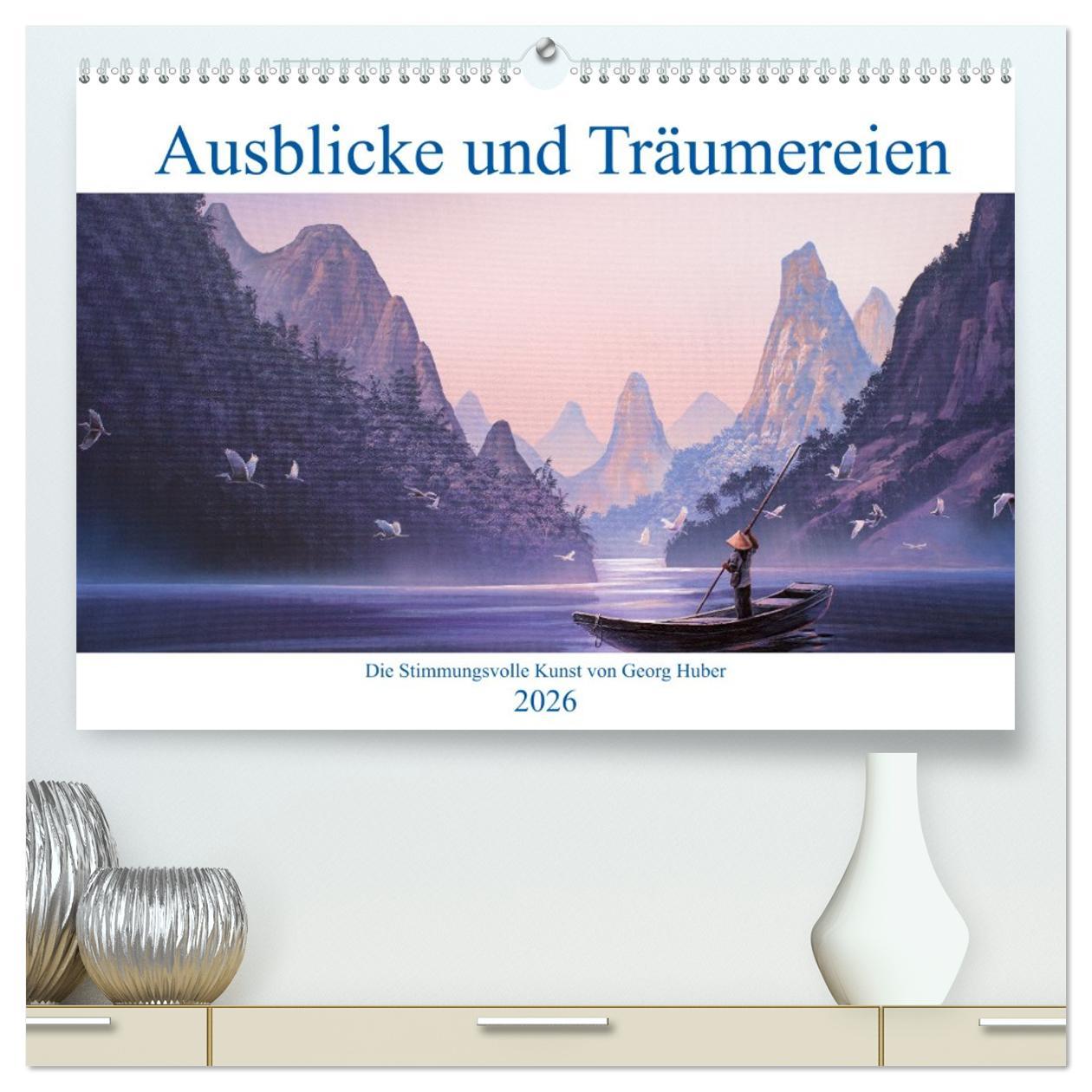 Vorderes Coverbild Paradise, Ausblicke und Träumereien (hochwertiger Premium Wandkalender 2026 DIN A2 quer), Kunstdruck in Hochglanz