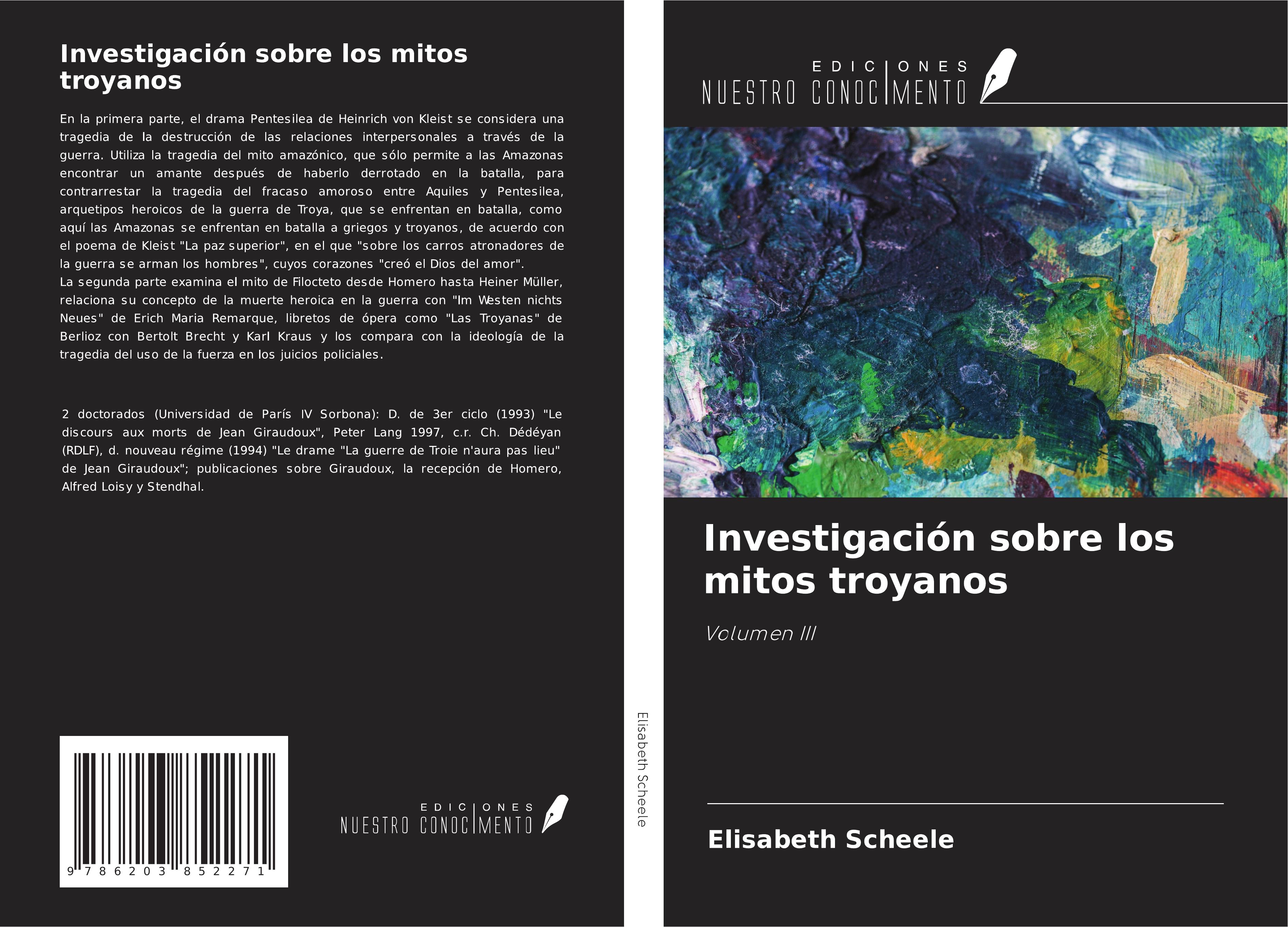 Vorderes Coverbild Investigación sobre los mitos troyanos