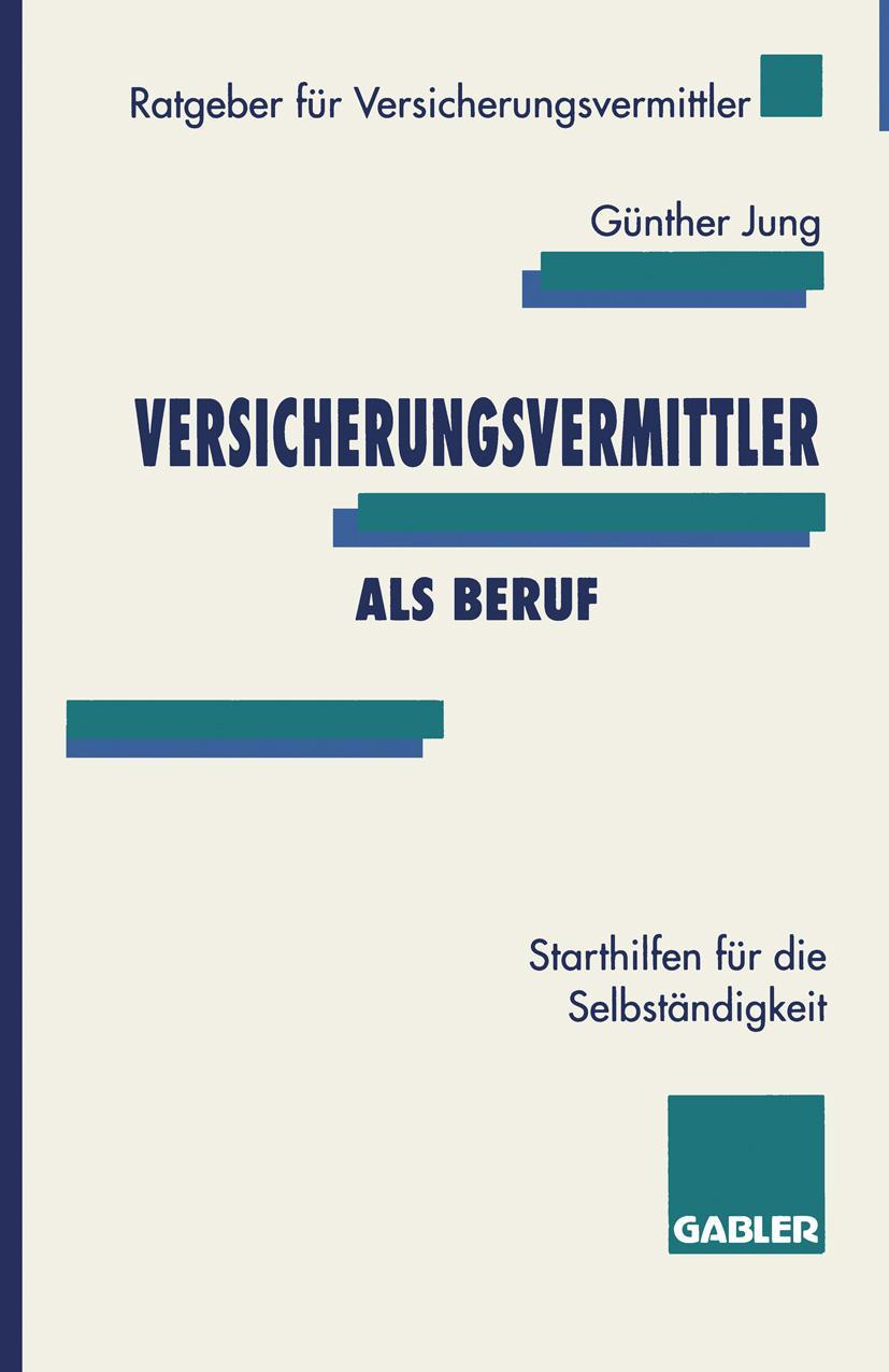Vorderes Coverbild Versicherungsvermittler als Beruf
