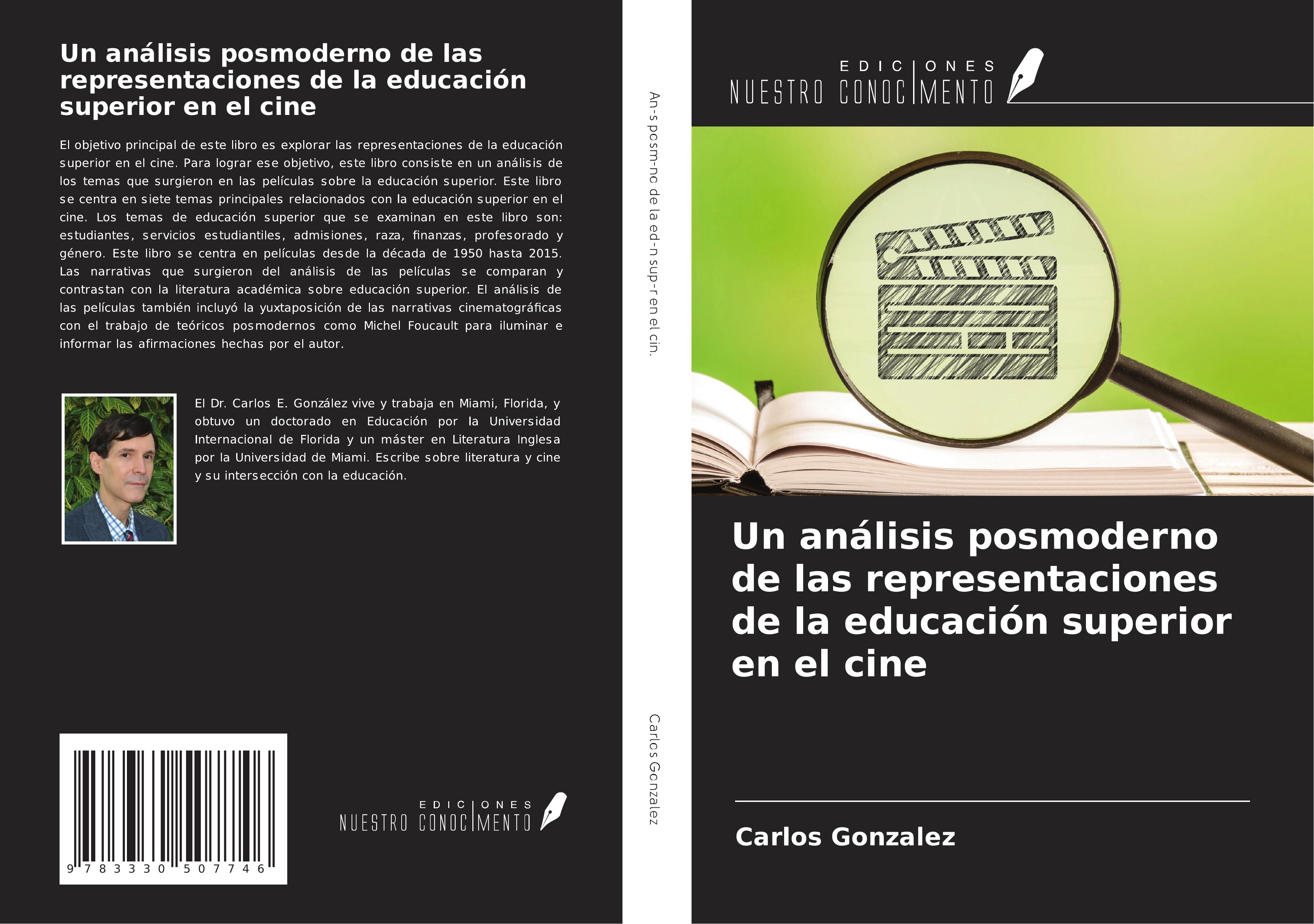 Vorderes Coverbild Un análisis posmoderno de las representaciones de la educación superior en el cine