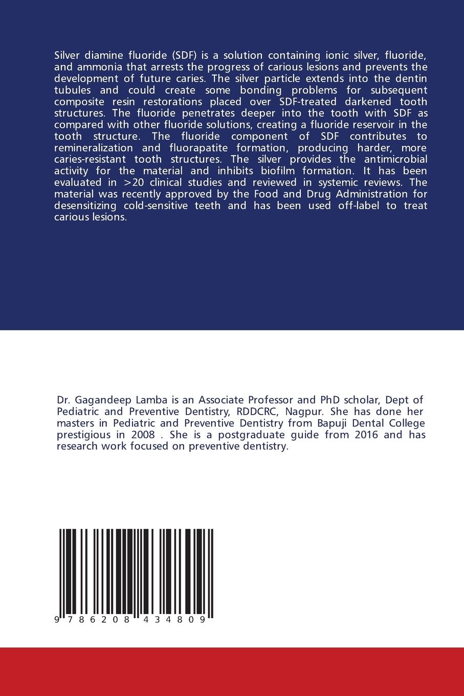 Rückseitencover SILVER DIAMINE FLUORIDE