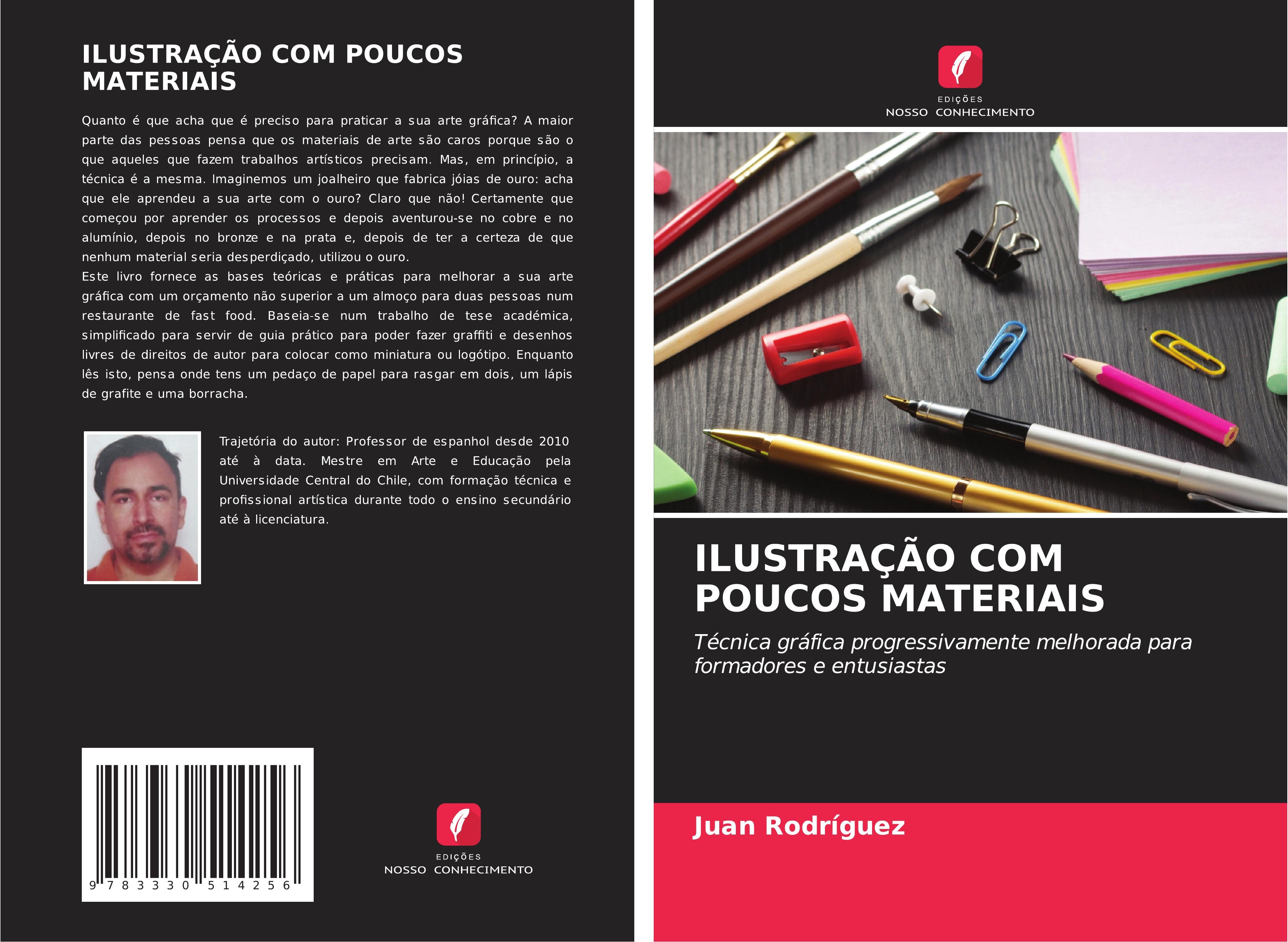Vorderes Coverbild ILUSTRAÇÃO COM POUCOS MATERIAIS