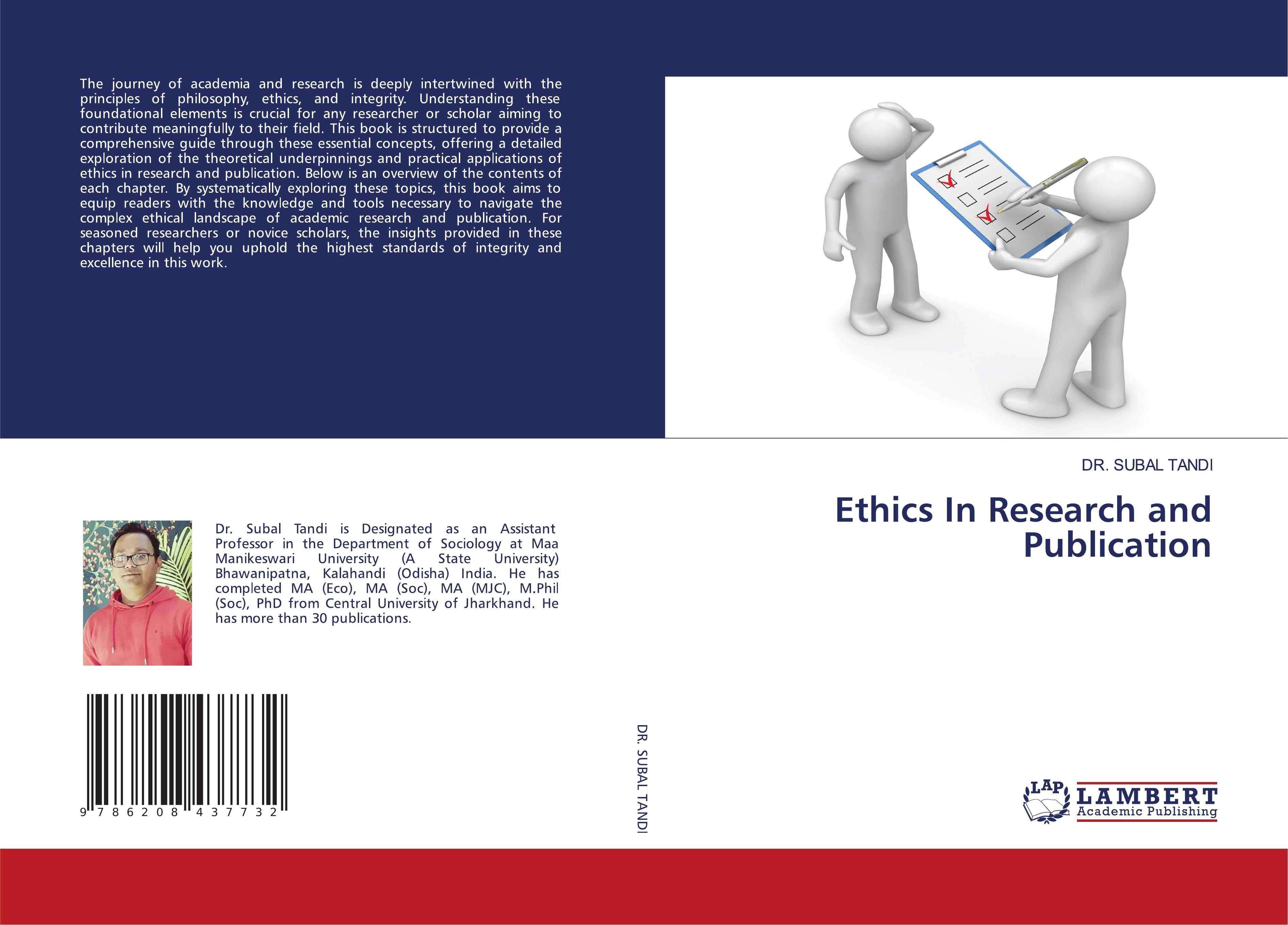 Vorderes Coverbild Ethics In Research and Publication