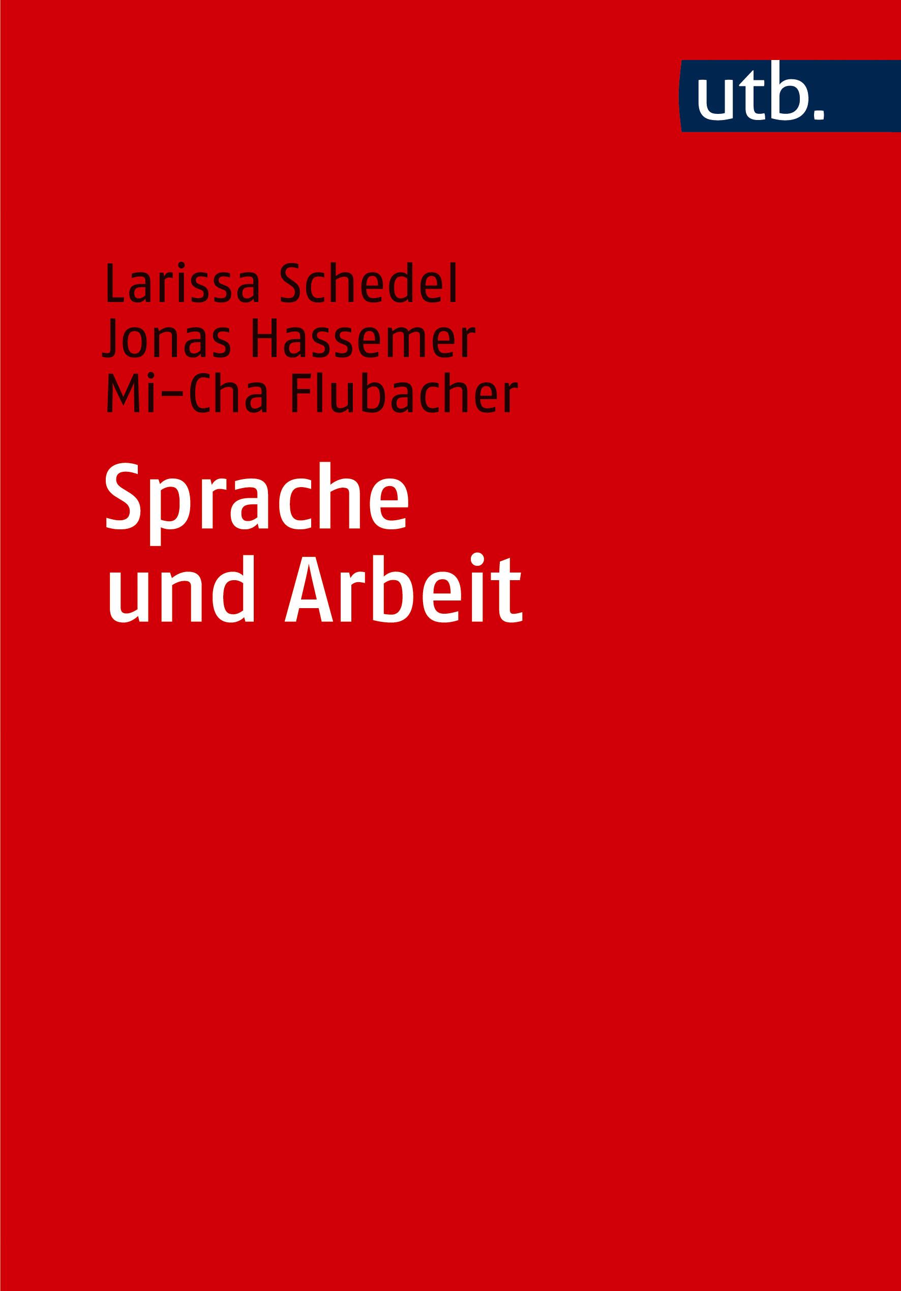Vorderes Coverbild Sprache und Arbeit