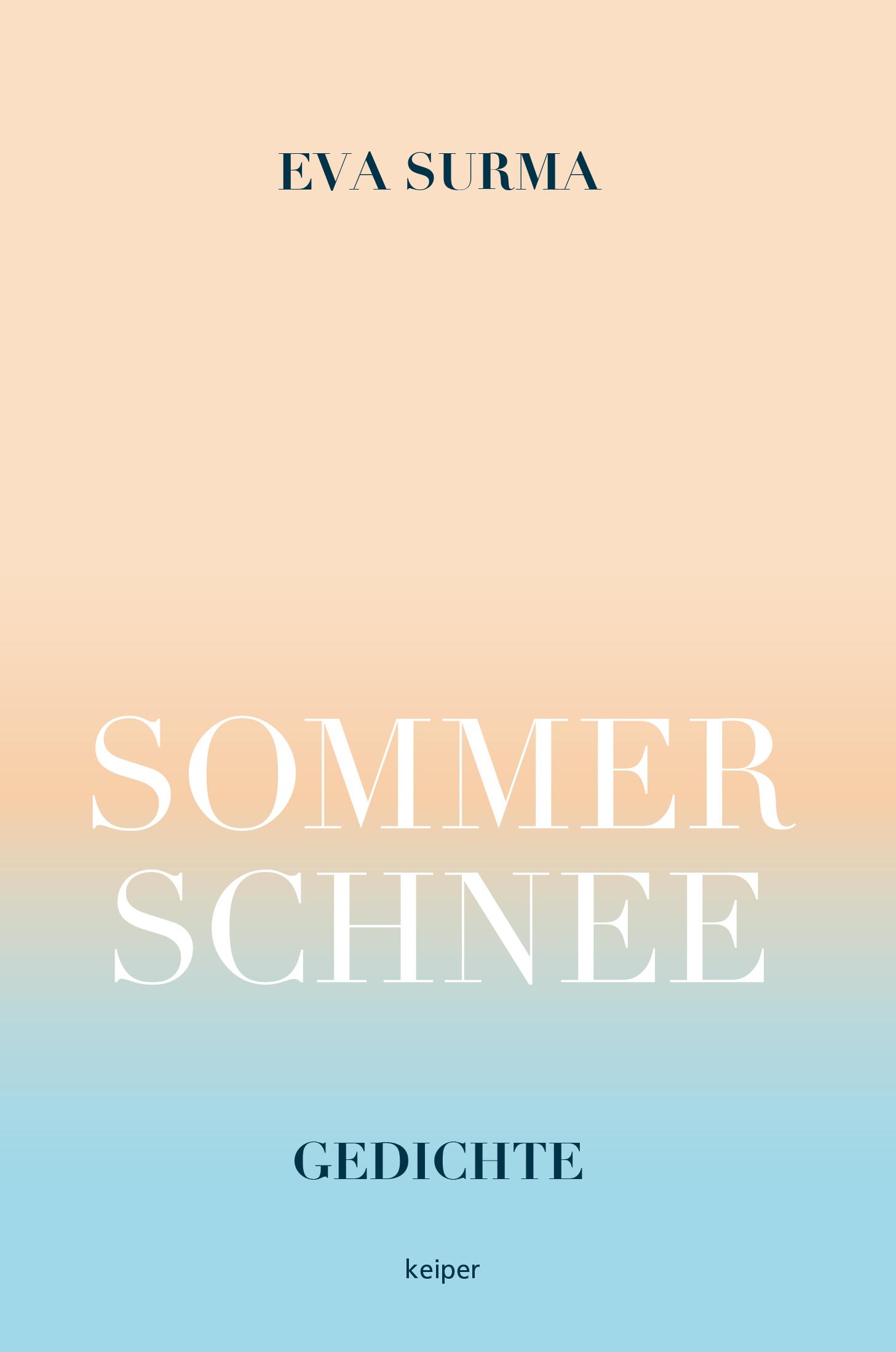 Vorderes Coverbild Sommerschnee