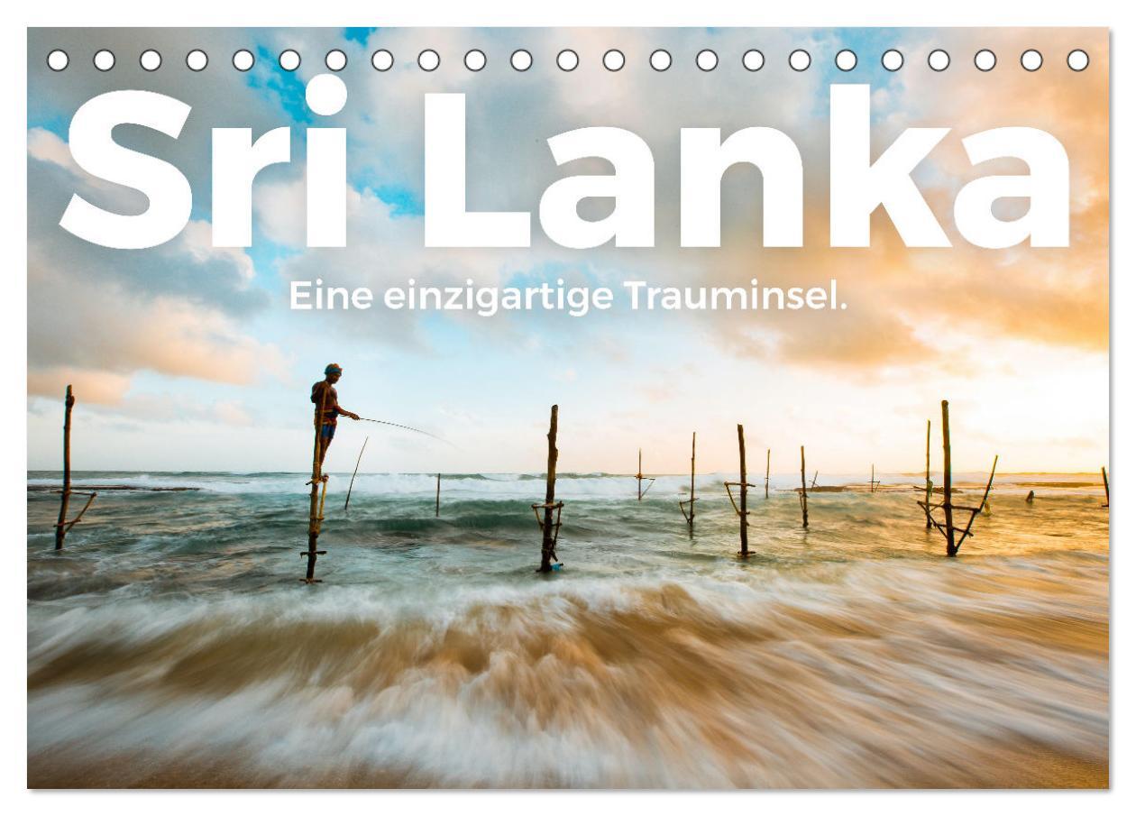 Vorderes Coverbild Sri Lanka - Eine einzigartige Trauminsel. (Tischkalender 2026 DIN A5 quer), CALVENDO Monatskalender