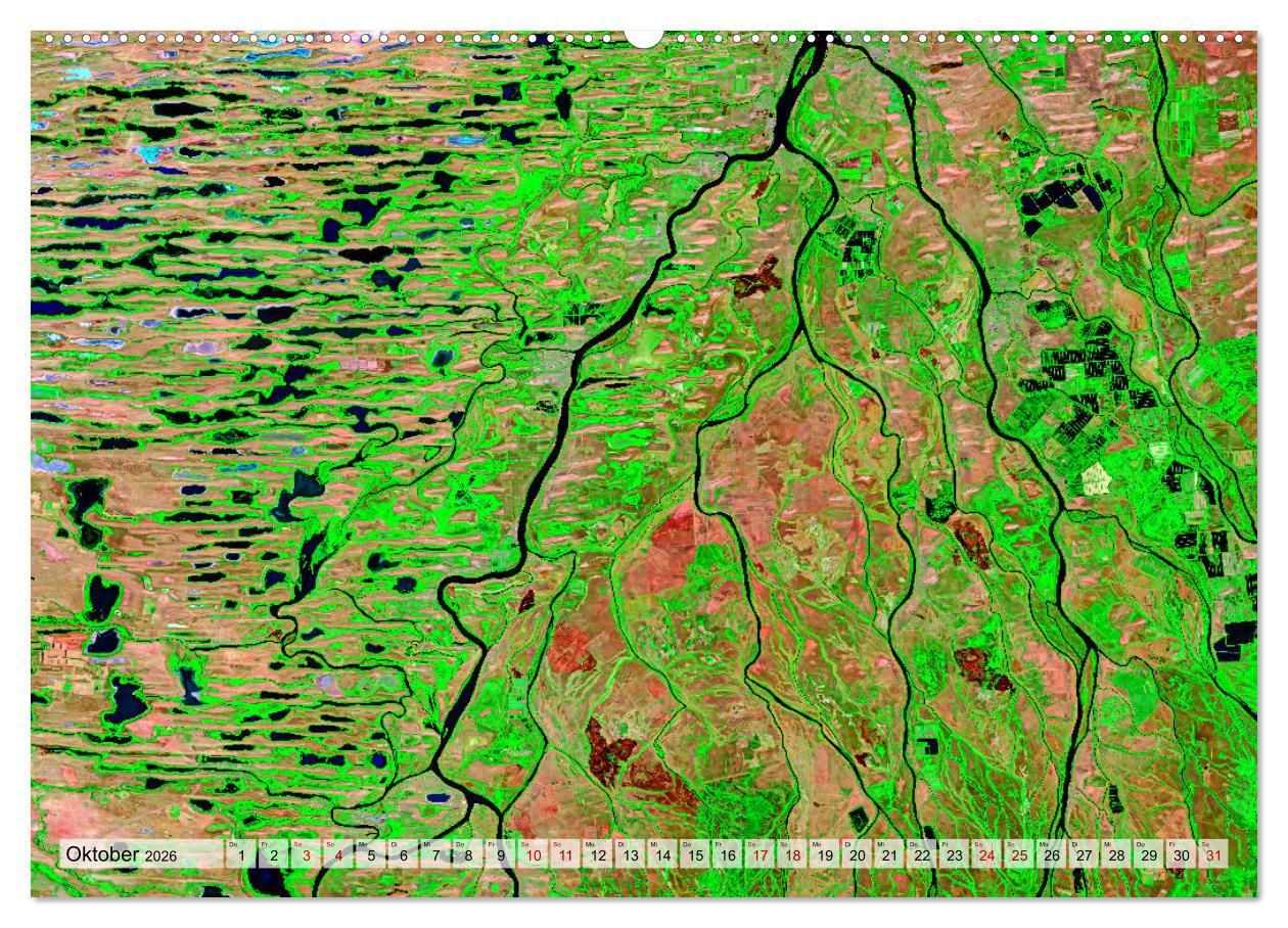 Beispielinhalt (Bild) Sensationelle Bilder Unserer Erde (hochwertiger Premium Wandkalender 2026 DIN A2 quer), Kunstdruck in Hochglanz