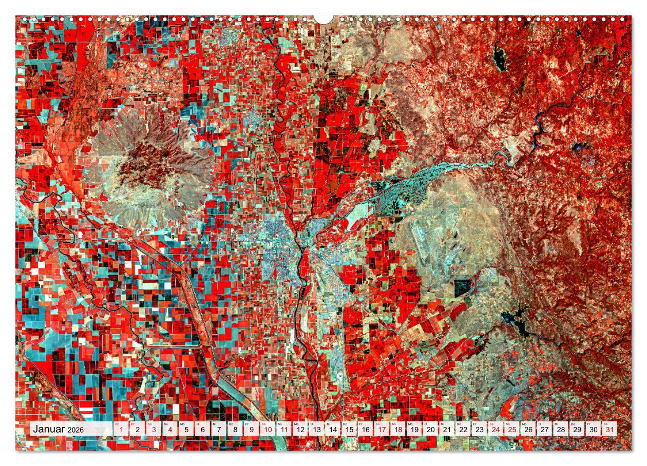 Beispielinhalt (Bild) Sensationelle Bilder Unserer Erde (hochwertiger Premium Wandkalender 2026 DIN A2 quer), Kunstdruck in Hochglanz