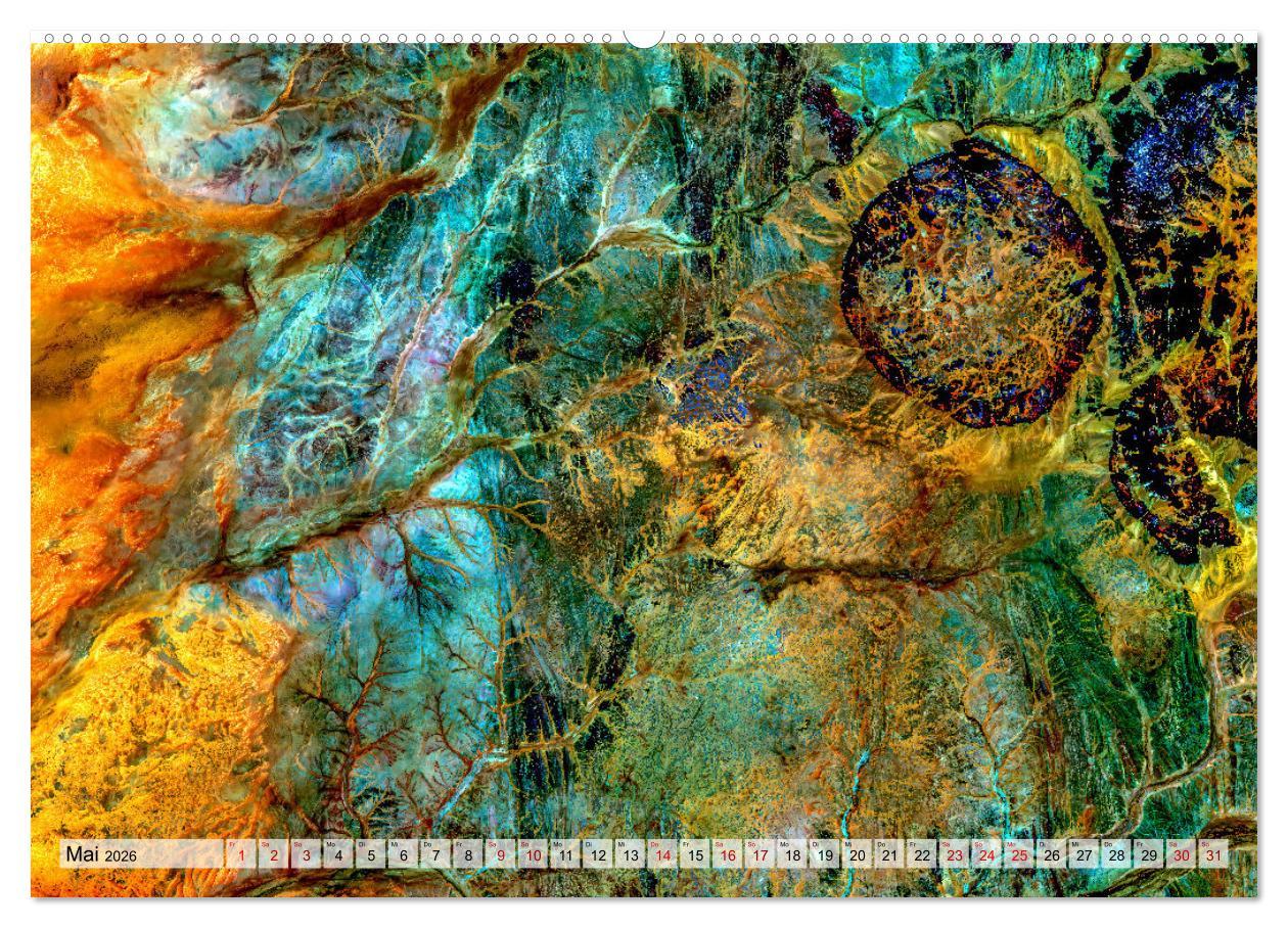 Beispielinhalt (Bild) Sensationelle Bilder Unserer Erde (hochwertiger Premium Wandkalender 2026 DIN A2 quer), Kunstdruck in Hochglanz