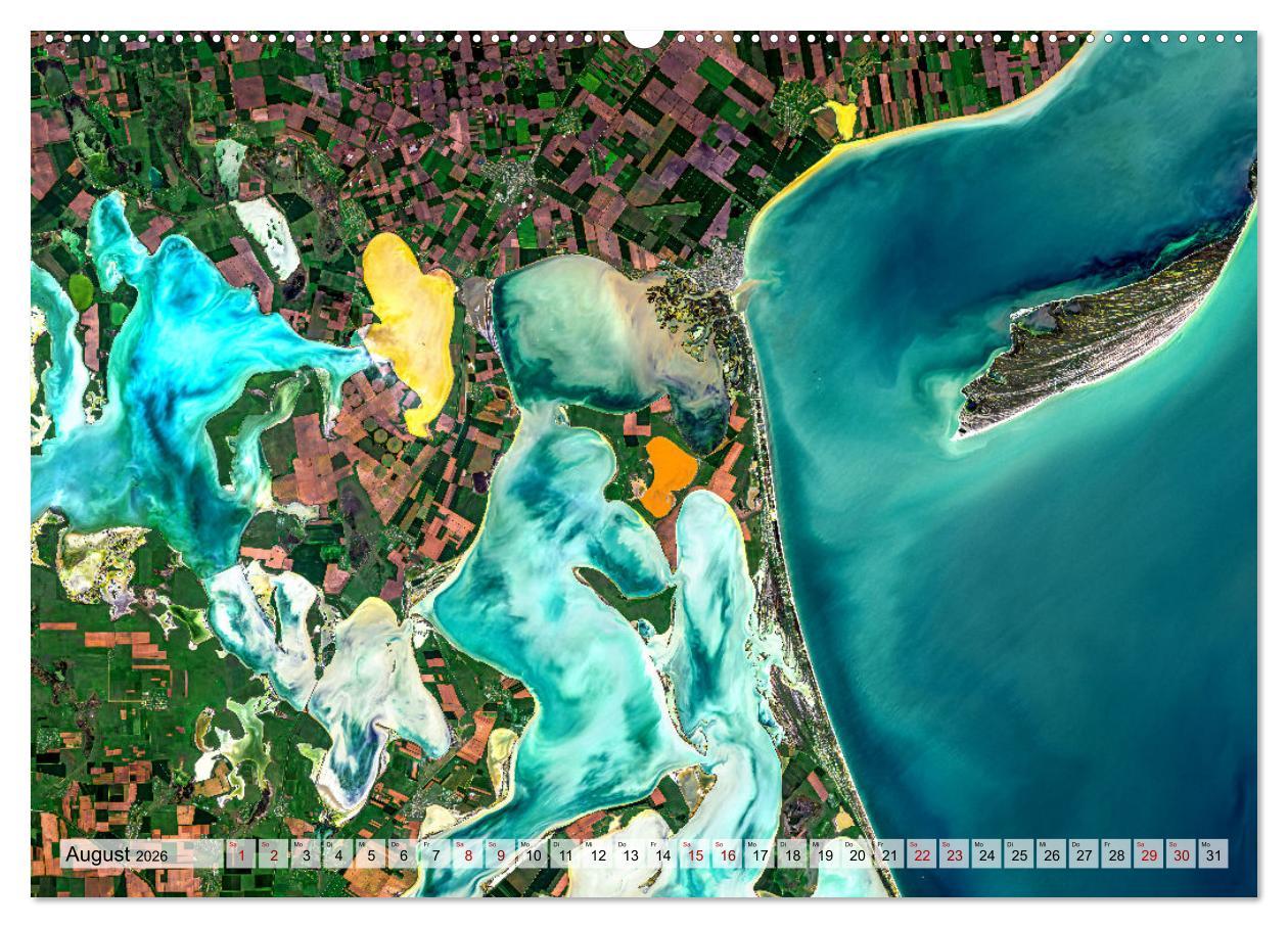 Beispielinhalt (Bild) Sensationelle Bilder Unserer Erde (hochwertiger Premium Wandkalender 2026 DIN A2 quer), Kunstdruck in Hochglanz