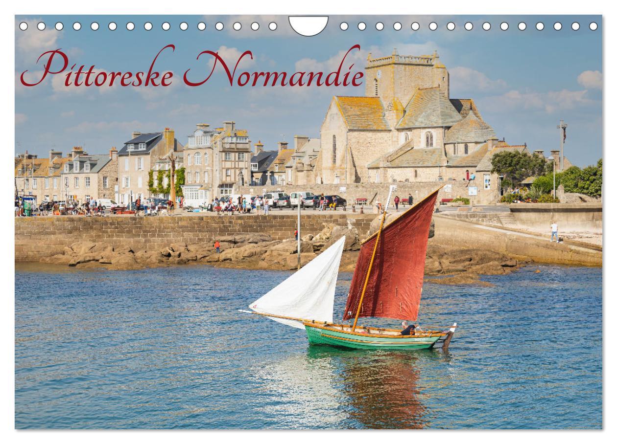 Vorderes Coverbild Pittoreske Normandie (Wandkalender 2026 DIN A4 quer), CALVENDO Monatskalender