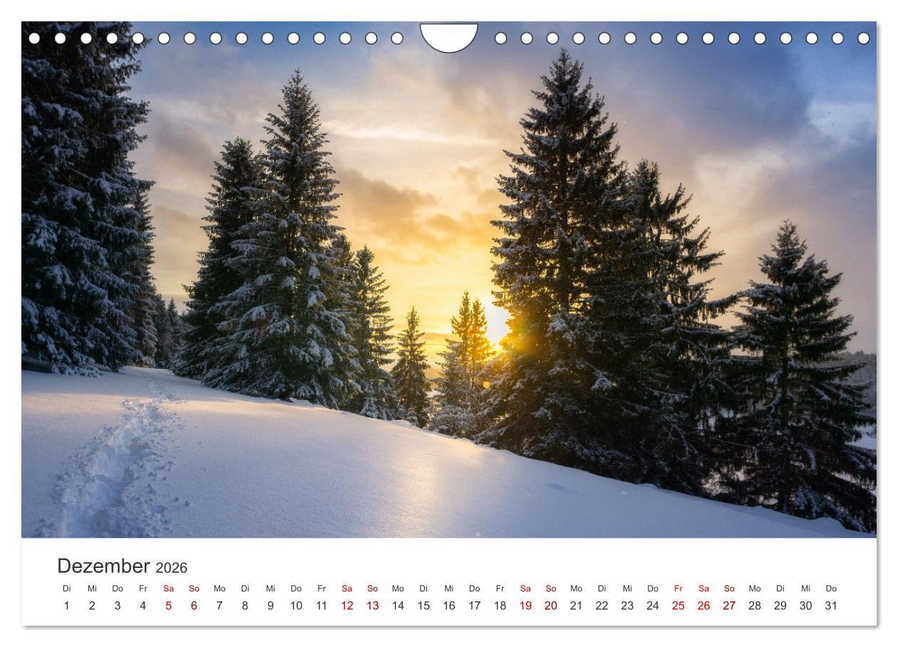 Beispielinhalt (Bild) Schwäbische Alb neu erleben (Wandkalender 2026 DIN A4 quer), CALVENDO Monatskalender