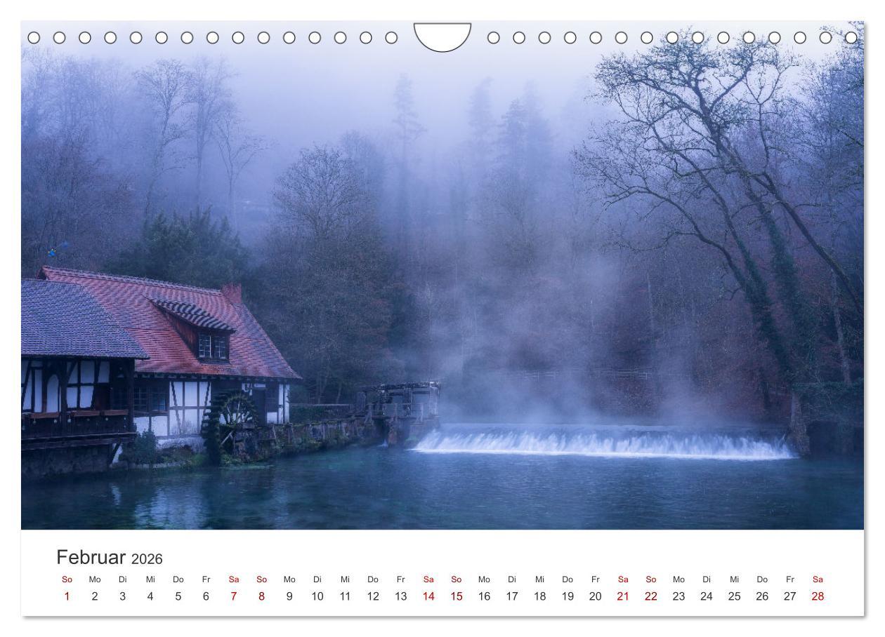 Beispielinhalt (Bild) Schwäbische Alb neu erleben (Wandkalender 2026 DIN A4 quer), CALVENDO Monatskalender
