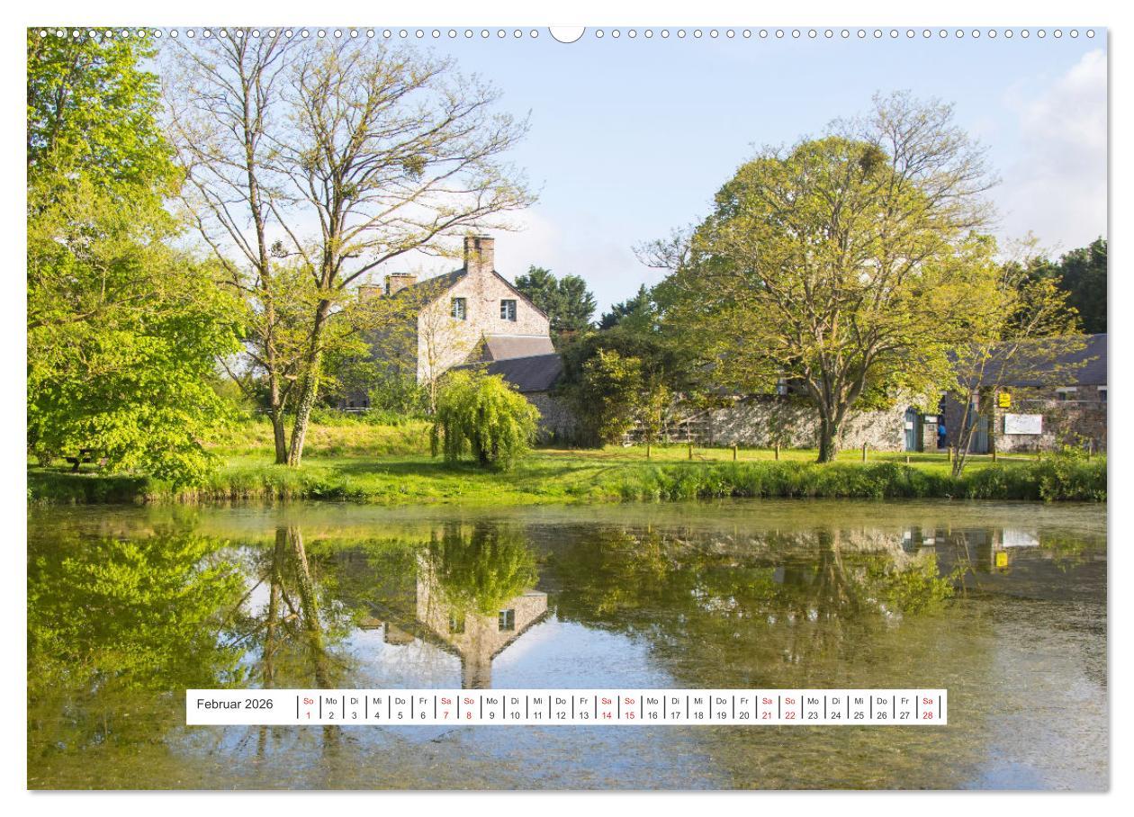 Beispielinhalt (Bild) Pittoreske Normandie (hochwertiger Premium Wandkalender 2026 DIN A2 quer), Kunstdruck in Hochglanz