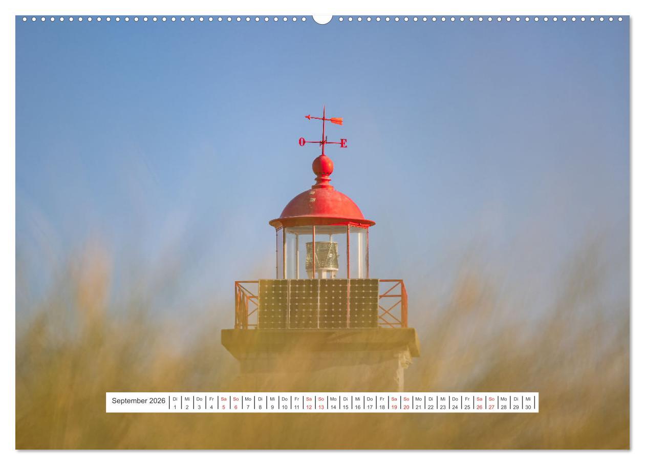 Beispielinhalt (Bild) Pittoreske Normandie (hochwertiger Premium Wandkalender 2026 DIN A2 quer), Kunstdruck in Hochglanz