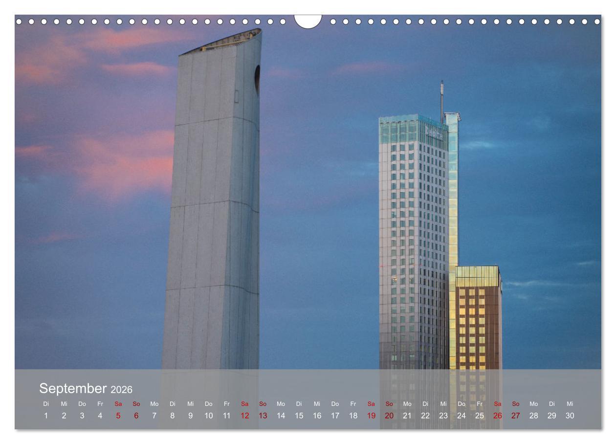 Beispielinhalt (Bild) Rotterdam - Die heimliche Hauptstadt der Niederlande (Wandkalender 2026 DIN A3 quer), CALVENDO Monatskalender