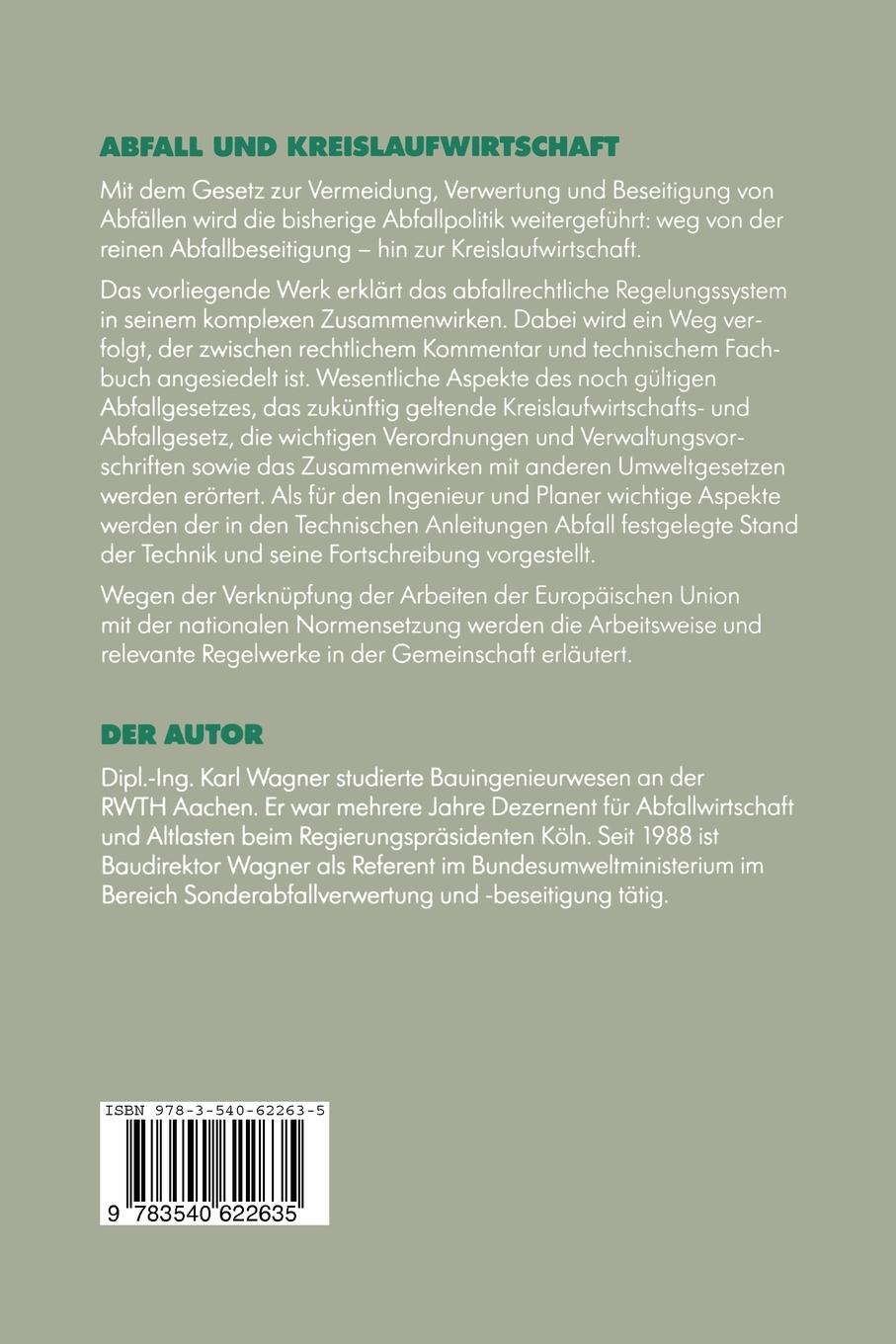 Rückseitencover Abfall und Kreislaufwirtschaft
