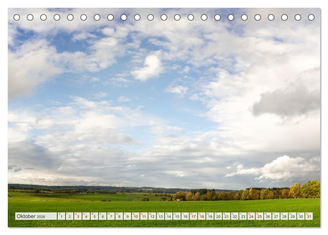 Beispielinhalt (Bild) Nationalpark Eifel - Schöne Tage im Grünen (Tischkalender 2026 DIN A5 quer), CALVENDO Monatskalender