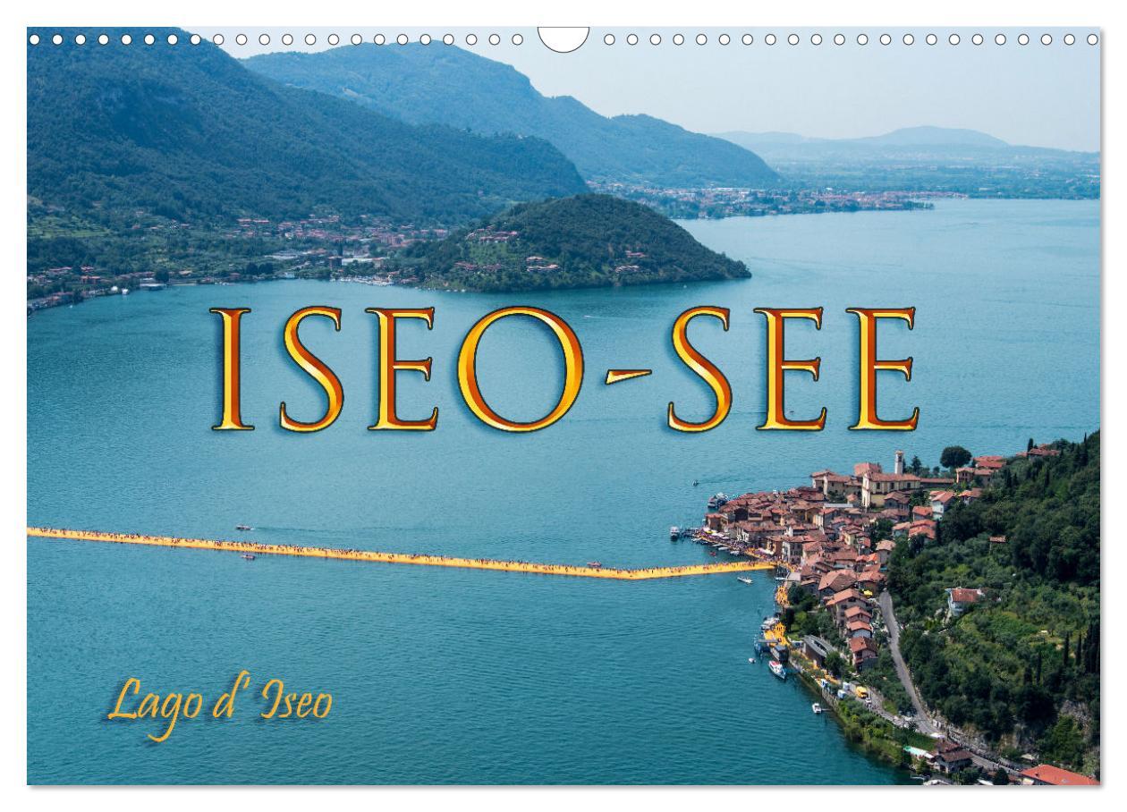 Vorderes Coverbild Iseo-See (Wandkalender 2026 DIN A3 quer), CALVENDO Monatskalender